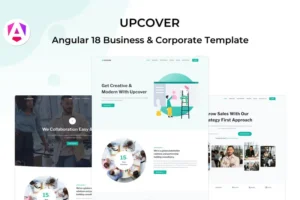 Mua Upcover - Angular 18 Business Landing Template giá rẻ