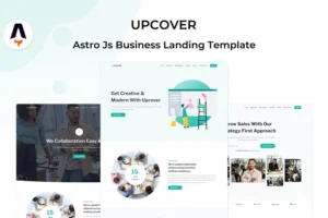 Mua Upcover - Astro Js Business Landing Page Template giá rẻ