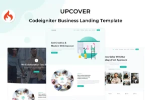 Mua Upcover - Codeigniter Business Landing Template giá rẻ