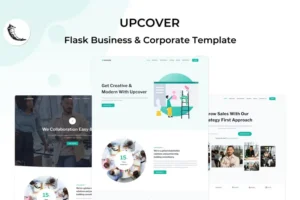 Mua Upcover - Flask Business Landing Template giá rẻ