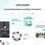 Upcover – Laravel Business Landing Page Template