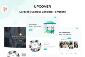 Mua Upcover - Laravel Business Landing Page Template giá rẻ