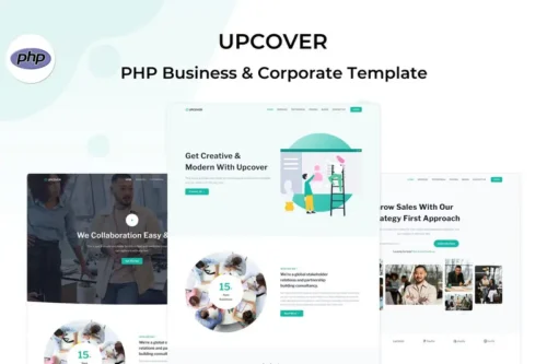 Mua Upcover - PHP Business Landing Page Template giá rẻ