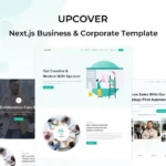 Upcover – React Next.js Business Landing Template