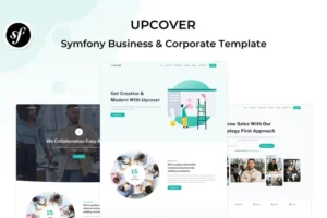 Mua Upcover - Symfony Business Landing Page Template giá rẻ