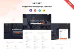 Mua Upstart - Responsive Landing Template giá rẻ
