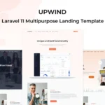 Upwind – Laravel 11 Landing Page Template