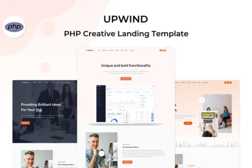 Mua Upwind - PHP Multipurpose Landing Template giá rẻ
