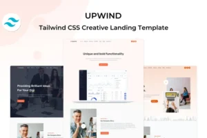 Mua Upwind - Tailwind CSS Landing Template giá rẻ