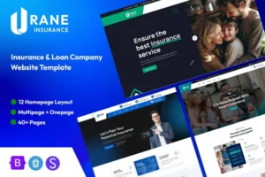 Mua Urane - Insurance Company HTML Template giá rẻ