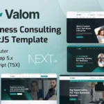 Valom – Business Consultancy NextJS Template