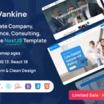 Vankine – Insurance & Consulting Business NextJS