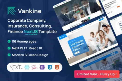 Mua Vankine - Insurance & Consulting Business NextJS giá rẻ