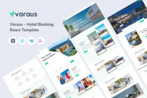 Mua Varaus - Hotel Booking React Template giá rẻ