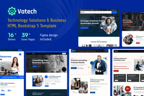 Mua Vatech - Technology Solutions & Business Template giá rẻ
