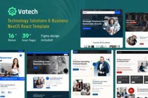 Mua Vatech - Technology Solutions NextJS Template giá rẻ