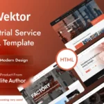 Vector – Industrial Service HTML Template