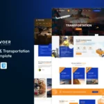 Vervoer – Logistics & Transportation HTML Template