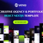 Vexa – Creative Agency & Portfolio NextJS Template
