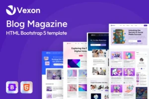 Mua Vexon - Blog Magazine HTML Template giá rẻ