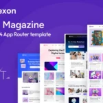 Vexon – Blog Magazine NextJS 14 Template