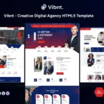 Vibnt – Creative Digital Agency HTML5 Template