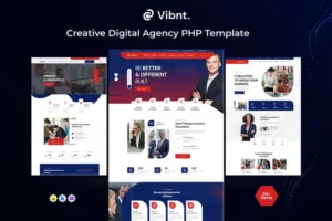 Mua Vibnt - Creative Digital Agency PHP Template giá rẻ