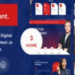 Vibnt – Digital Agency React Next Js Template