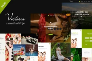 Mua Victoria - Spa Beauty & Resort Template giá rẻ