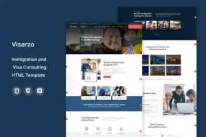 Mua Visarzo – Immigration HTML Template giá rẻ