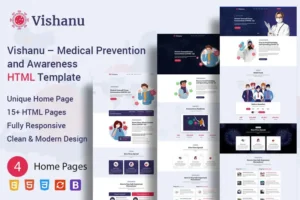 Mua Vishanu – Medical Prevention and Awareness HTML giá rẻ