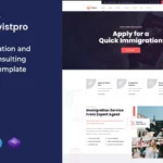 Vistpro – immigration and Visa Consulting Template