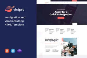 Mua Vistpro - immigration and Visa Consulting Template giá rẻ