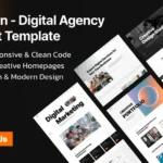 Vixan – Creative Agency Nuxt js Template