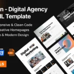 Vixan – Digital Agency Portfolio HTML Template