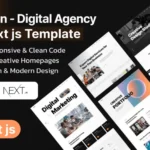 Vixan – Digital Creative Agency Next js Template