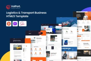 Mua Volport - Logistics Business HTML5 Template giá rẻ