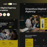 Vorix – Creative Digital Agency HTML Template