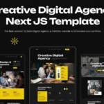 Vorix – Creative Digital Agency Next JS Template