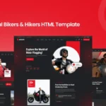 VROOM – Personal Bikers & Hikers HTML Template