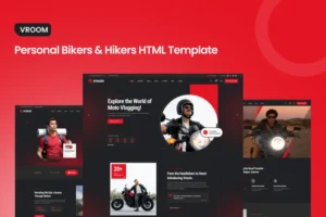 Mua VROOM - Personal Bikers & Hikers HTML Template giá rẻ