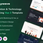 Vue 3 IT Solution & Technology Marketing – Skywave