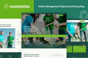 Mua Waste Management Disposal & Recycling Bootstrap 5 giá rẻ
