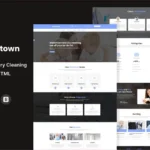 Watertown : Dry Cleaning Services HTML Template