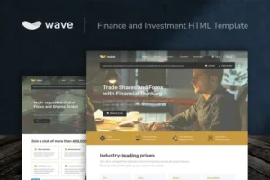 Mua Wave - Finance and Investment HTML Template giá rẻ