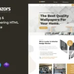 Wazors – Painting & Wallpapering HTML Template