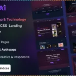 WebAi – AI Startup Technology Tailwind CSS Landing