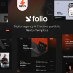 Webfolio – Creative Portfolio Next-js Template