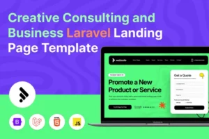 Mua Websole - Creative & Business Laravel Landing Page giá rẻ
