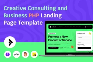 Mua Websole - Creative Business PHP Landing Page giá rẻ